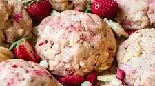 Strawberry Shortcake Cookies