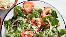 Strawberry Spinach Salad