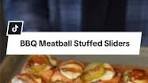 Stuffed BBQ Meatball Sliders Recipe ⤵️⤵️⤵️ These are the ...