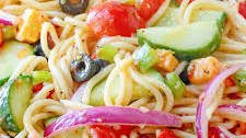 Summer Spaghetti Salad (+Video)