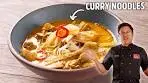 Super Simple & Delicious Curry Noodle Soup!