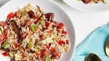 Sweet and Spicy Ham Fried Rice