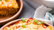 Sweet Potato, Bacon and Egg Breakfast Casserole