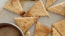 Sweet Sourdough Crackers with Cinnamon Sugar