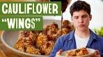 SWEET + SPICY CAULIFLOWER WINGS | Max La Manna