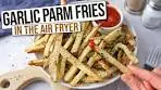 Tasty Air Fryer Garlic Parmesan Fries [Crispy & Easy]