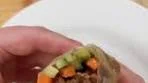 Teriyaki beef spring rolls🥕 This recipe makes the perfect ...