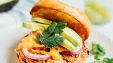 Teriyaki Salmon Burgers