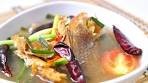 [Thai Food] Sour and Spicy Smoked Dry Fish Soup (Tom ...