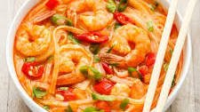 Thai Shrimp Soup with Noodles (Easy One-Pot Recipe!)