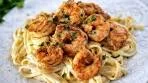 THE BEST CAJUN SHRIMP FETTUCCINE ALFREDO PASTA ...