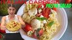THE BEST ITALIAN CAPRESE PASTA SALAD (PESTO ...