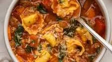 The BEST Sausage Tortellini Soup