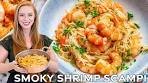 The Best Shrimp Scampi Recipe! | with Smoky Garlic Butter ...