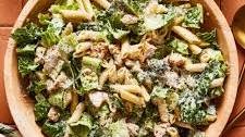 The Ultimate Chicken Caesar Pasta Salad