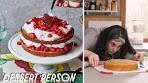The Ultimate Strawberry Layer Cake With Claire Saffitz ...