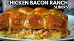 These Delicious Chicken Bacon Ranch Sliders Almost Started ...