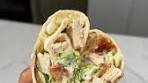 This Chicken Caesar Wrap is all I’m eating from now on. ✨ It's ...