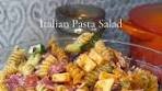This Italian Pasta Salad with Olive Garden Dressing is an easy ...