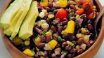 This Southwestern black bean salad recipe is healthy and ...