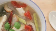 Tom Yum Fish Soup ต้มยำปลา