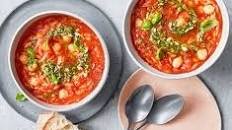 Tomato & pasta soup