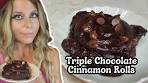 Triple Chocolate Cinnamon Rolls Recipe | HEARTHFUL ...