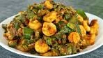 Try this Delicious Okra Shrimp Stir Fried | Stir Fry Lady Finger ...