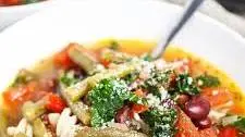 Tuscan Vegetable Soup with Noodles