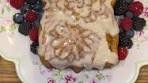 Vanilla Berry Swirl Pound Cake🫐🌀💜 In a large mixing bowl ...