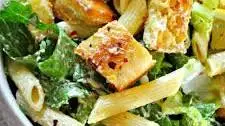 Vegan Caesar Pasta Salad