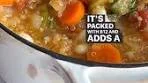 Vegan Food Recipes | 🥣 High-Protein Vegetable Soup with ...