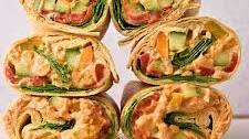 Vegan Hummus Wrap