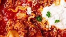 Vegan Lasagna Soup