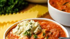 Vegan Lasagna Soup