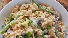 Vegan Spring Vegetable Stroganoff