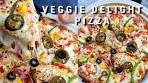 Veggie Delight Pizza in Just Rs. 200 | Best Pizza | Pizza ...
