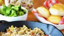 VELVEETA Cheesy Skillets~ Philly Cheesesteak Style
