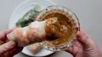 Vietnamese Pork & Shrimp Spring Rolls with Peanut Sauce ...