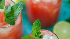Watermelon Mint Lime Juice