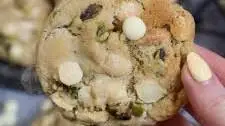 White Chocolate Pistachio Cookies