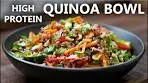 WHOLESOME QUINOA NOURISH BOWL with Asian Dressing ...