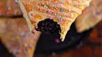 Zach Rocheleau | 🫐 74 Cal Crispy Blueberry Pie Turnovers ...