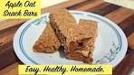 3-Ingredient Cinnamon Apple Oat Bars | Easy, Healthy Snack ...