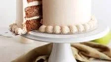 Apple Spice Cake with Cinnamon-Vanilla Buttercream