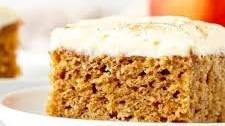 Apple Spice Cake with Cream Cheese Frosting