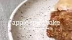 APPLE SPICE CAKE 😋🍏 . One of my absolute FAVES this ...