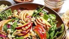 Apple Walnut Salad with Balsamic Dressing