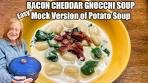 BACON CHEDDAR GNOCCHI SOUP An Easy Mock Potato ...
