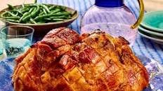 Baked Ham with Maple Glaze